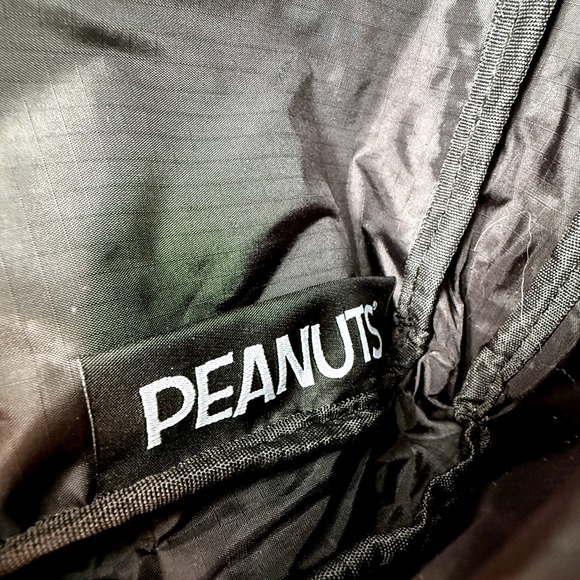 Baggu Peanuts Fanny Pack Cypress Green Snoopy Charlie Brown Belt Bag Nylon - Picture 9 of 11